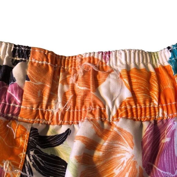 DVF x Onia Charles 7 Swim Shorts Trunks Multi Size XL *FLAWED* - Picture 3 of 9